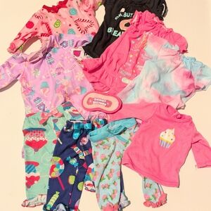 American Girl Fit Sleepwear Lot of 10